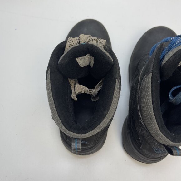 Columbia Rope Tow Boots Unisex Waterproof Youth Size 4 Snow Boots Blue Winter - Picture 9 of 15